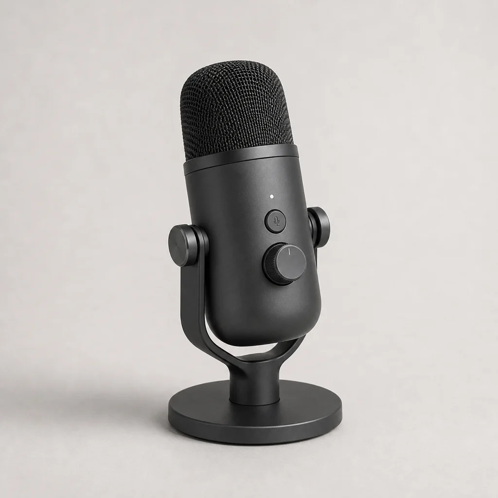 Kinvox Studio Microphone product render
